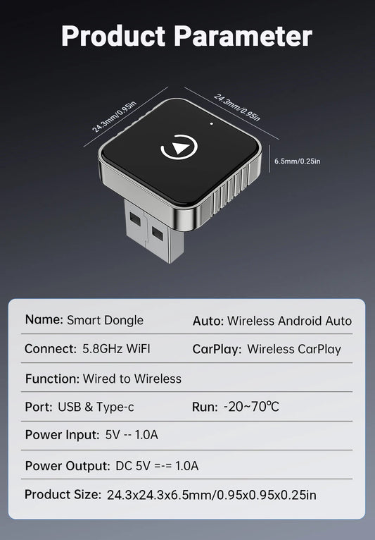 Adaptateur USB Sans Fil – Connectivité Intelligente et Rapide