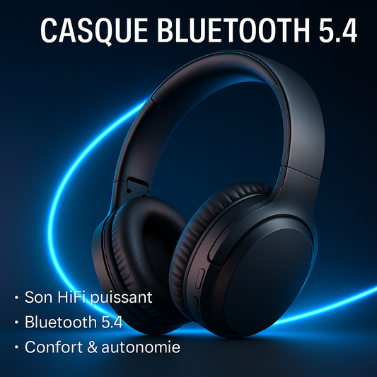 HOCO W65 – Casque Bluetooth 5.4 HiFi Sans Fil avec micro